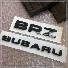 适用于WRX STI BRZ改装车标 全车改装标英文字母尾标车贴