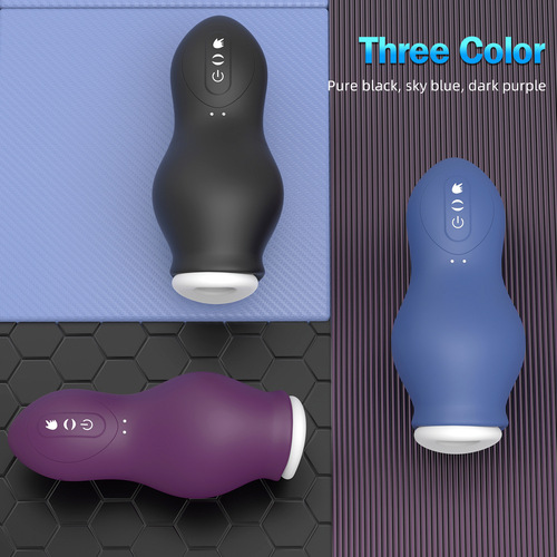 Miyoulong Suction Trainer Men's Masturbation Equipment Aircraft Cup Vibration Sucking Charging Penis Exercise Massage Fun