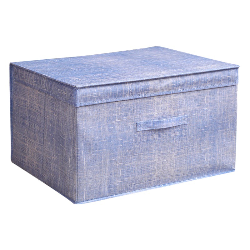 Caja de almacenamiento de tela no tejida caja de almacenamiento de tela canasta de almacenamiento plegable de gran capacidad armario caja de almacenamiento de ropa caja de almacenamiento