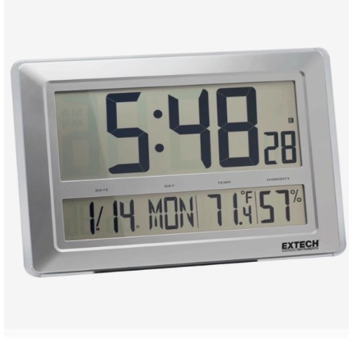 原装正品Extech CTH10A数字时钟 温湿度计