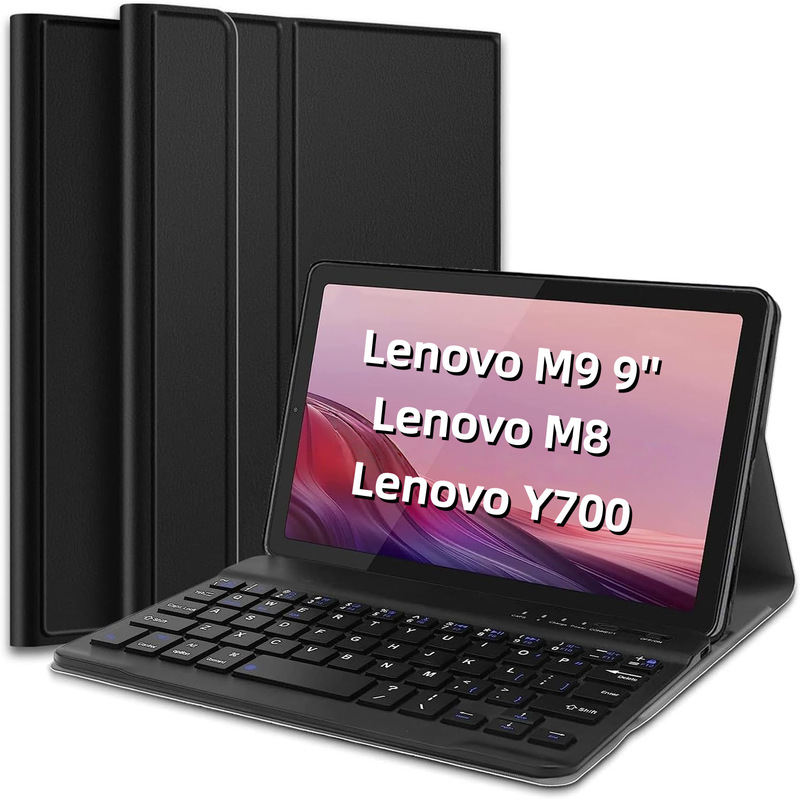 Suitable for Lenovo Y700 Savior 5Th Generation Tablet Magnetic Protective Case M9 Backlit Bluetooth Keyboard M8 Shell Tb310