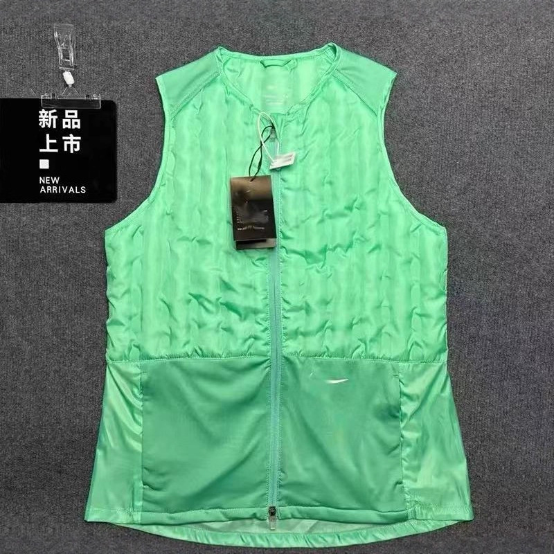 In-Stock 2025 Autumn and Winter Training Fitness Vest, Warm Sports Running Outdoor Casual Jacket, Sleeveless Quick-Dry