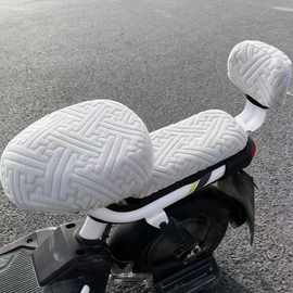 新款弹力电动车坐垫套电瓶座套通用夏季防晒冬季保暖四季通款坐套