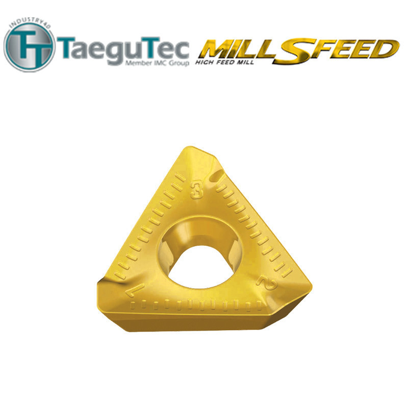 South Korea Teguk triangle CNC fast feed milling insert 3PKT 190632 R-M TT9080 TT2510