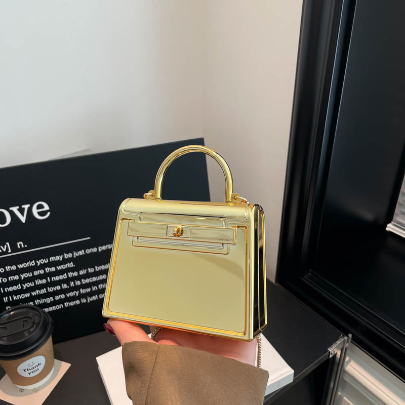 Acrylic Kelly Bag for Women 2026 New Model High-End Platinum Shoulder Bag Fashionable Versatile Chain Crossbody Bag for Women Acrylic Kelly Bag for Women 2026 New Model High-End Platinum Shoulder Bag Fashionable Versatile Chain Crossbody Bag for Women