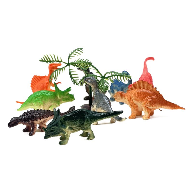 Краска для пульверизатора Мини Модель Динозавра Игрушка 13 Оптовая Мягкая Резиновая Симуляция Игрушка Динозавра Машина Гашапон Трансграничная