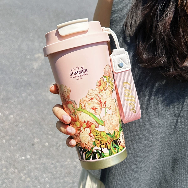 Summer Garden Coffee Cup-Pyreal