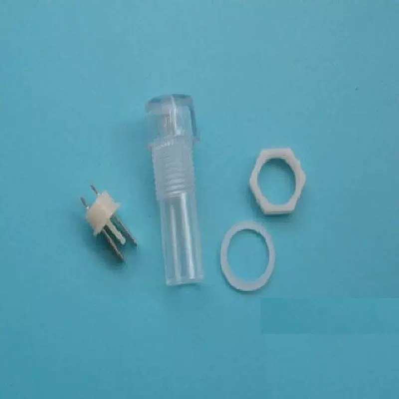 Фоточувствительный резистор водонепроницаемый прозрачный корпус светочувствительный резистор светочувствительная головка Shell 10 индикаторных ламп аксессуары для корпуса