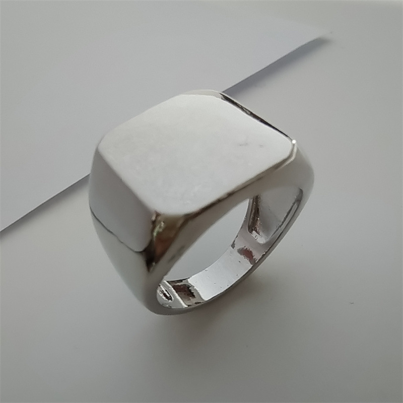 Fashion Geometric Copper Plating Rings