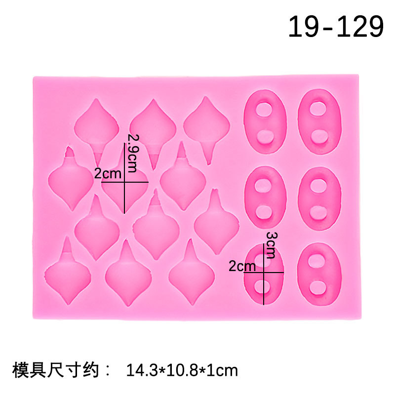 Orejas de cerdo nariz de cerdo Fondant inserto de chocolate mousse decoración de la torta molde de silicona para hornear accesorios de postre