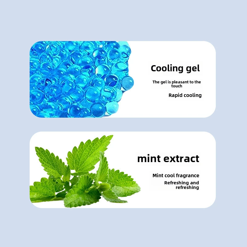 Cooling cold compress, cool summer cooling patch, physical protection