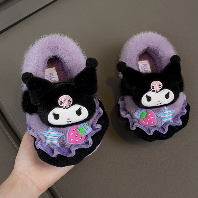 Холодная рамочная хлопковая рубашка Kuromi Sali Ou Skin Mi Cool Mili Дети Cromkolo Mikumi Девочка