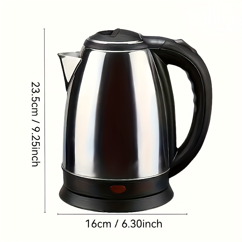 E 4432026新款跨境代发1个双层不锈钢大容量电热水壶型号