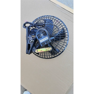 Vehicle Fan 12V-85V Universal: Digər kiçik elektrik cihazlar - black-10inch-pin-socket-12-85-universal-clip-electric-fan-standard