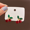 Silver needle, fashionable earrings, silver 925 sample, internet celebrity, wholesale