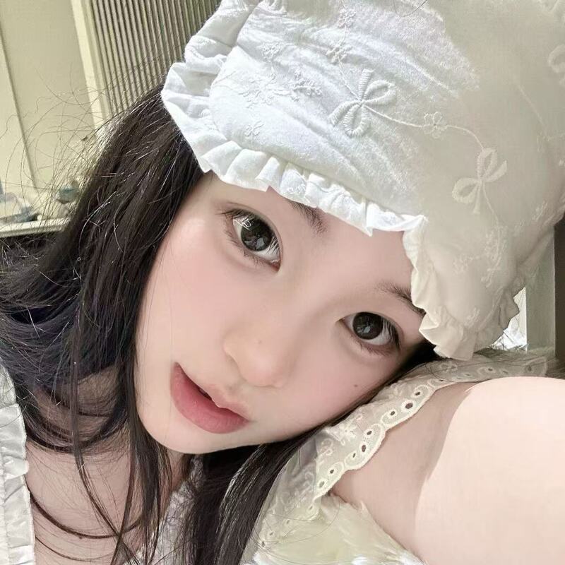 甜妹可爱卡通蕾丝花边印花眼罩遮光睡眠专用女ins风睡觉新款|undefined