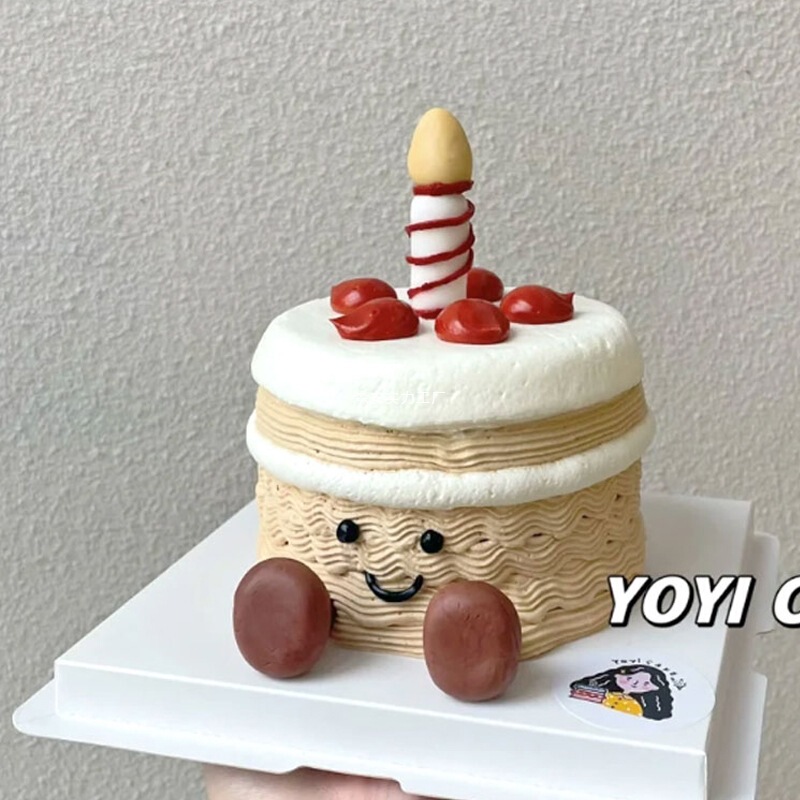 ins 誕生日キャンドル ケーキデコレーション インターネットセレブ かわいい足飾り デザートテーブルデコレーション インサート|undefined