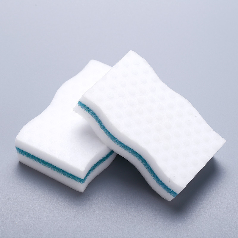 Esponja de lavavajillas, esponja de limpieza mágica para limpiar cubiertos, artículos de cocina, esponja de melamina para descontaminar, artefacto de cepillo de platos.