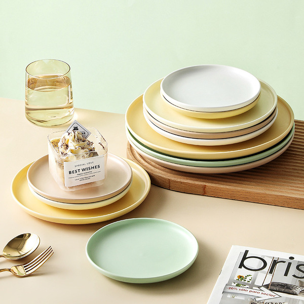 ceramic dinner plate for home use