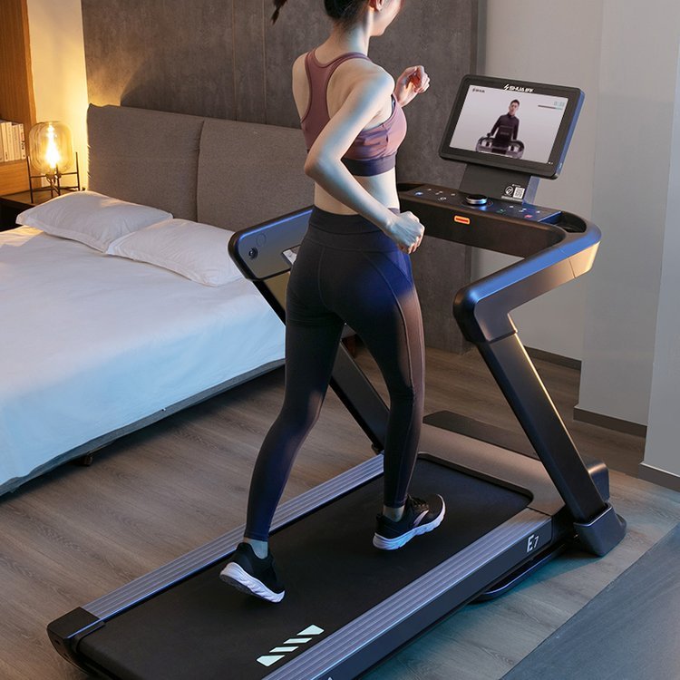 Commercial E 7 Home Treadmill Silent Small Folding Indoor Men's and Women's Sports Fitness Equipment Gym