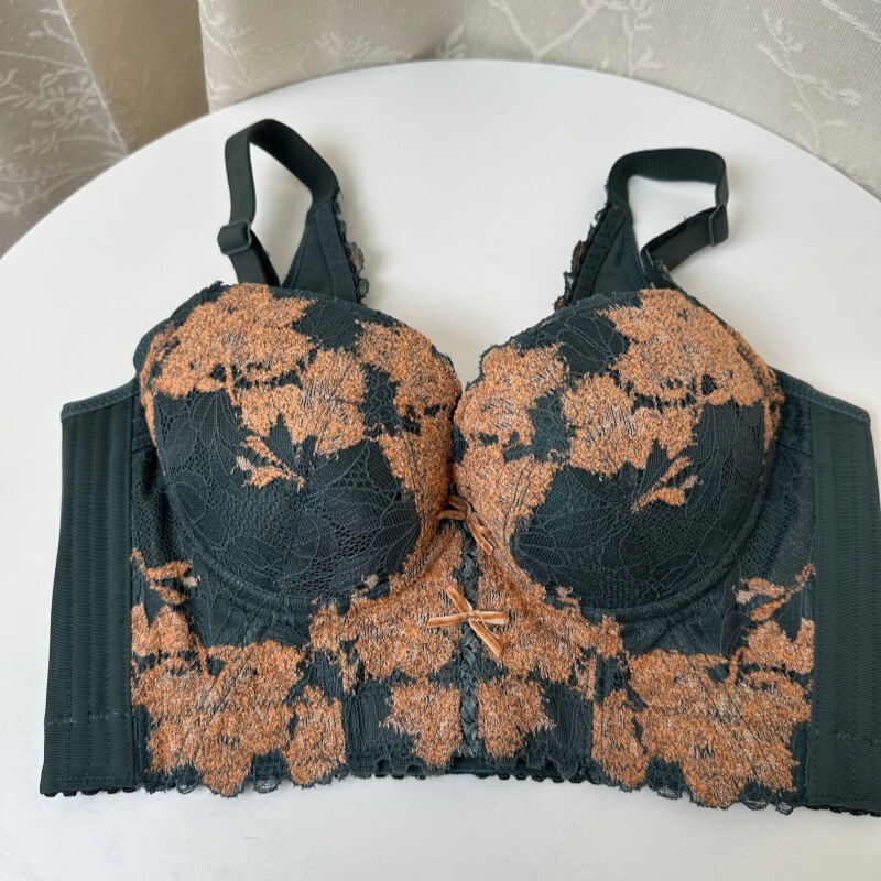 Brand Clearance Sale Adjustable Bra for Women with Large Busts, Minimizing Bra, Gathering and Supporting Side Breasts, Anti-Sagging Lace Bra