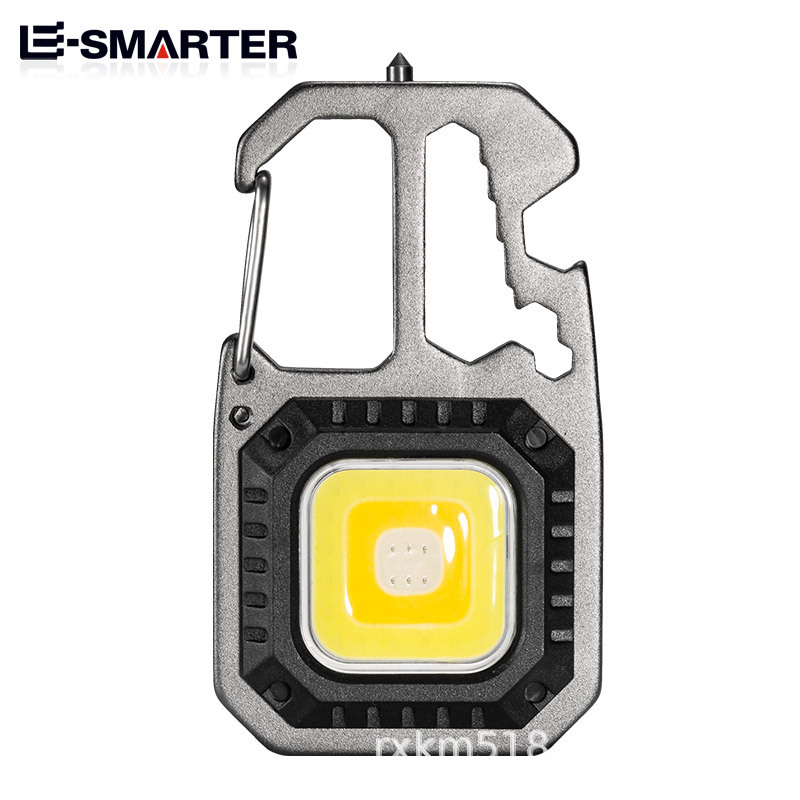 Éxito de ventas transfronterizo: linterna LED mini ultracompacta para llavero: linterna portátil ligera de alta intensidad
