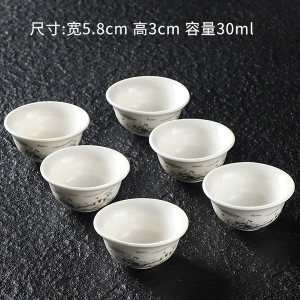 Snowy 6 cups
