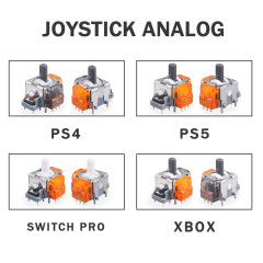 PS5 TMRホールロッカーPS4/xbox/Swithc Proハンドル電磁ホール3d操作レバー
