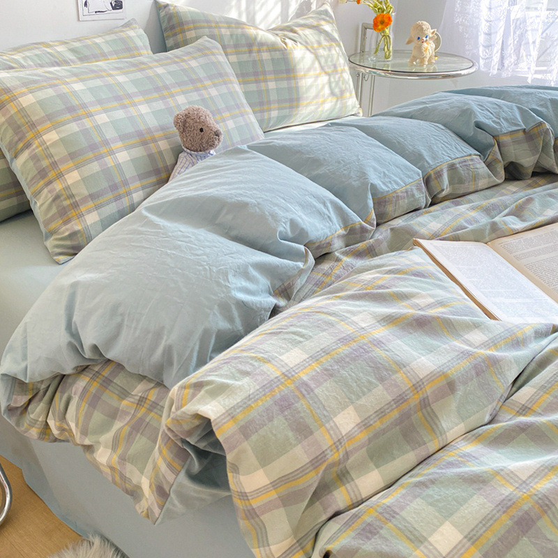 純綿布団カバー単品純綿布団カバーシーツベッドカバー単独布団シングル学生寮シングル150x200x230