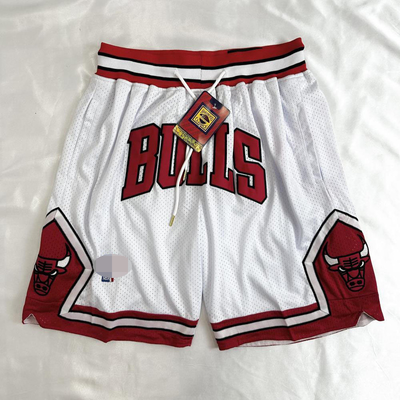 Nba Chicago Bulls Bulls Retro Basketball Shorts Mesh Breathable American Sports Training Loose