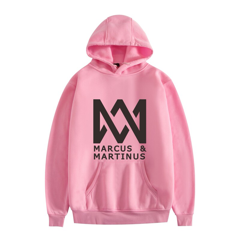 New Trendy Hot Search Marcus and Martinus Norwegian Twin Singers Men's and Women's Short-Sleeved T-Shirts