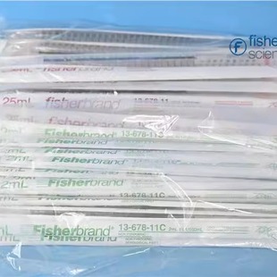 Feishel Fisher Disposable Polystyrene Serum Pipette PS 25ml 13-678-11PK