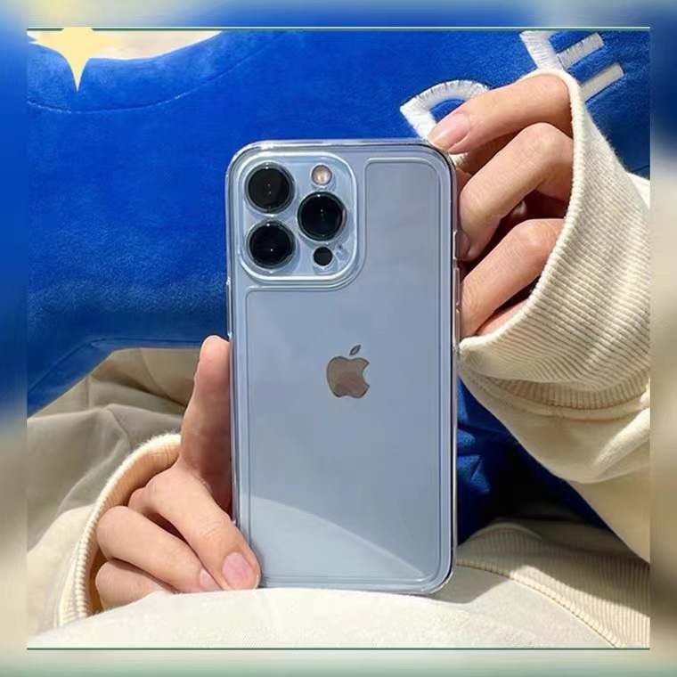 簡約適用蘋果17手機殼12硅膠11防摔iphone13promax加厚透明太空 4