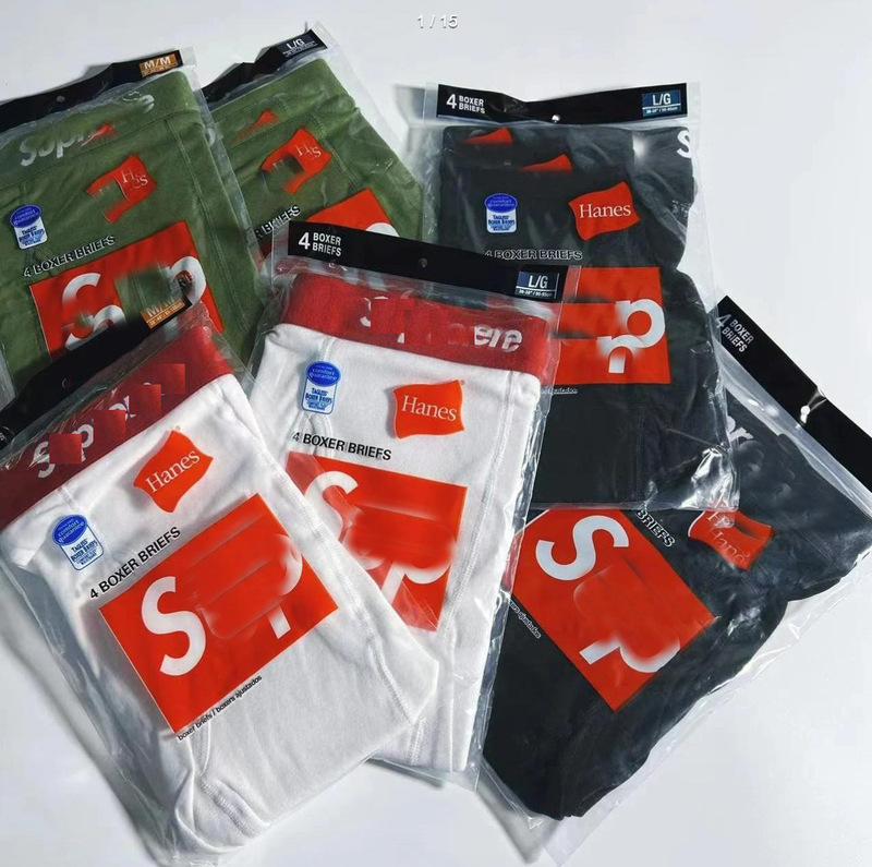 Super Boxer Briefs Pure Cotton Fabric Soft, Breathable and Comfortable Ukdripdrill European and American Star Street