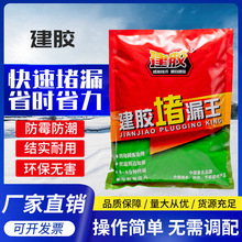 水泥砂浆填缝堵漏家用地面墙面修补胶泥封堵堵洞速凝裂缝堵漏王