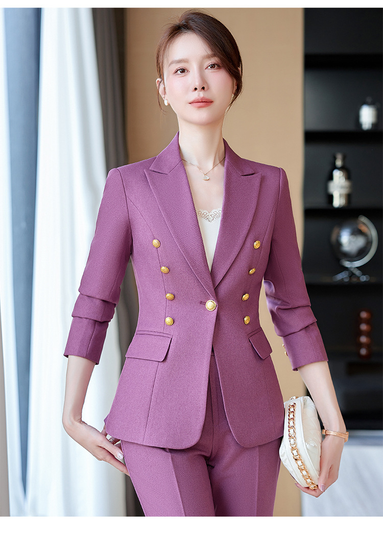 Blazer worn casually