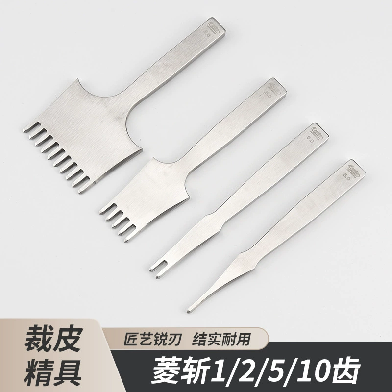 Нейлоновая подушечка для инструментов из кожи своими руками не повреждает режущую кромку и защищает алмазную режущую подушечку для штамповки. Противоскользящая ручка с гладкими зубьями.