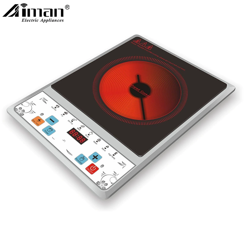 Семейная умная гончарная печь Aman SA01, фабрика, экспорт 3500 Вт, пластмассовая кнопка, специальное предложение, Европа, лёгкое объемное конфигурации плита