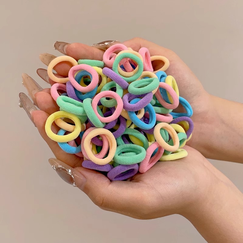 Accesorios para el cabello para niños Las bandas de goma no dañan el cabello, buena elasticidad, lazo para el cabello 2025 nuevo estilo, cola de caballo, tocado de cuerda de cabello trenzado para niñas