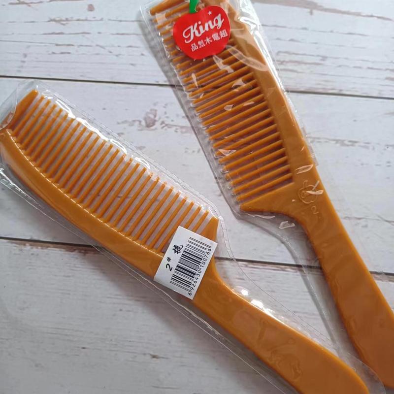 2番櫛髪巻き髪ストレートヘア家庭用帯電防止プラスチックヘアサロン高温学生専用リンゴ|undefined