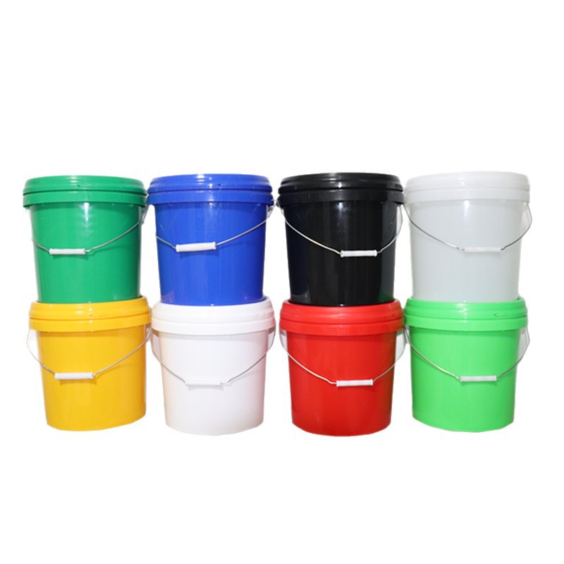 拉环桶盖涂料桶模模具５升塑料油漆桶化工包装塑料桶模具 成品桶