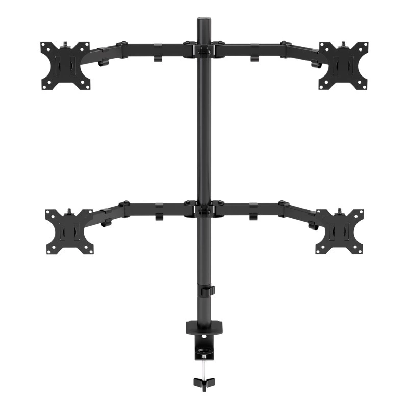 Кронштейн кронштейна опорного рычага ноутбука дисплея 360 замочной скважины струбцины вращая поднимаясь экран дисплея 15-32 дюймов