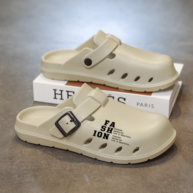 Zapatos de cocinero de verano Bocken para hombres zapatos de playa de sandalinas antideslizantes EVA al por mayor