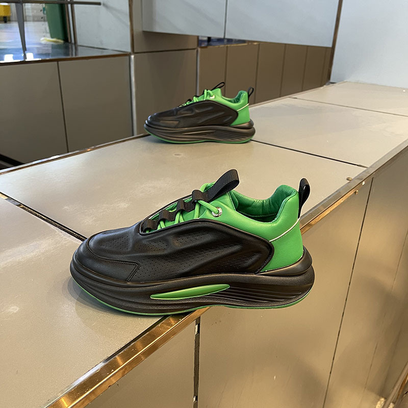 Papa 2024 automne nouveau cuir respirant sport décontracté Net rouge semelle épaisse rehaussé petites chaussures blanches_voghion.com