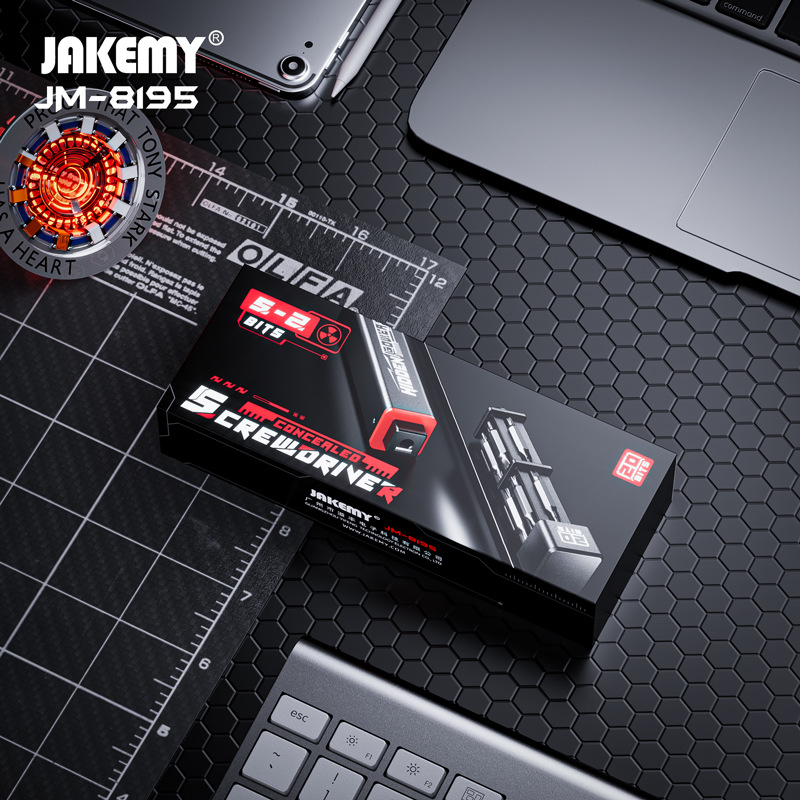 21-en-1 multi-función de par de precisión destornillador herramienta traje hogar desmontaje ordenador teléfono móvil herramienta de reparación