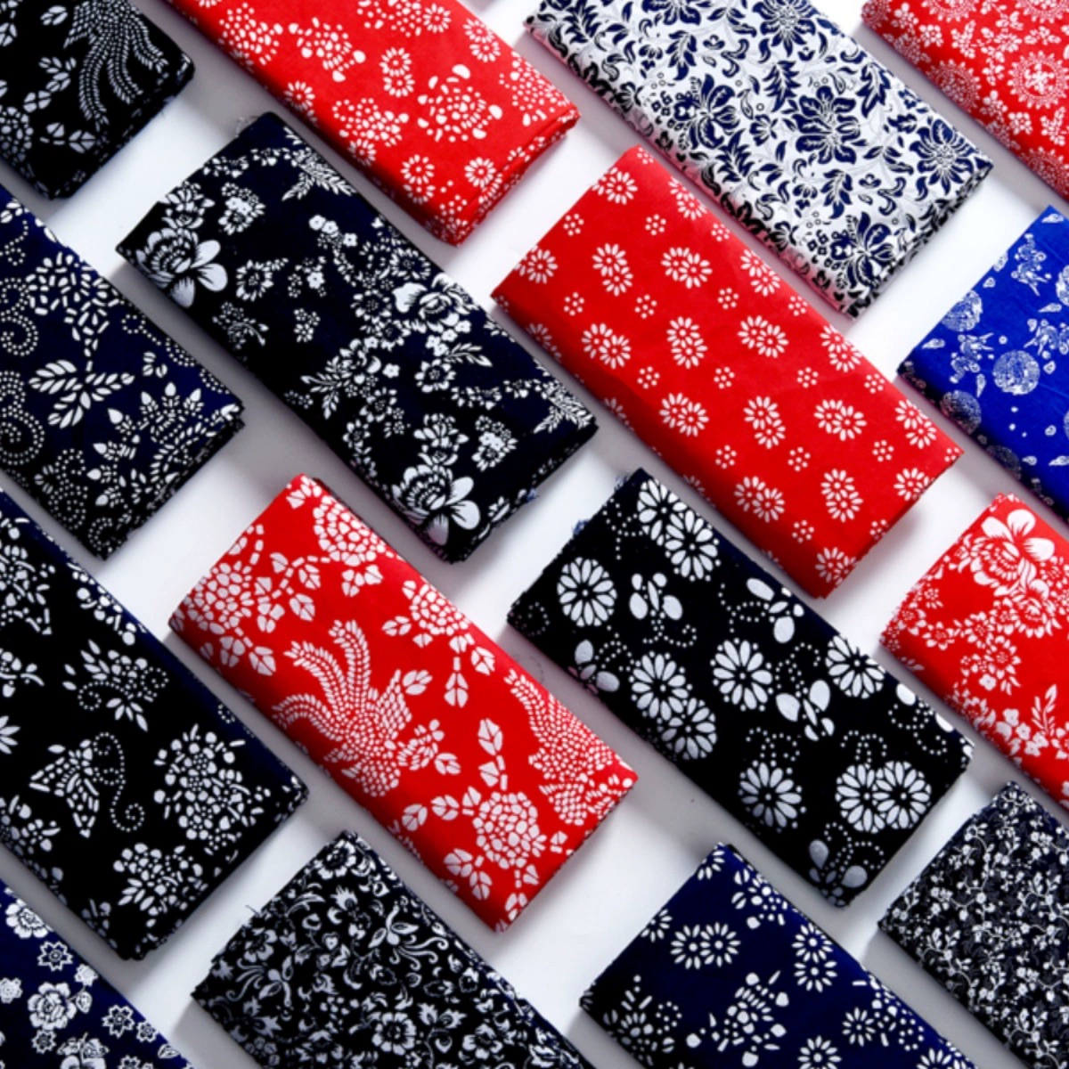 Wuzhen синяя ткань с принтом ручной работы из чистого хлопка ткань батик синий цветок синий и белый фарфор скатерть в китайском стиле шторы в этническом стиле