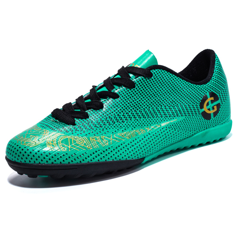 Zapatos de fútbol de los hombres zapatos de entrenamiento de uñas rotas TF zapatillas de deporte de competición para adultos jóvenes Estudiante de Educación Física zapatilla de deporte de fútbol