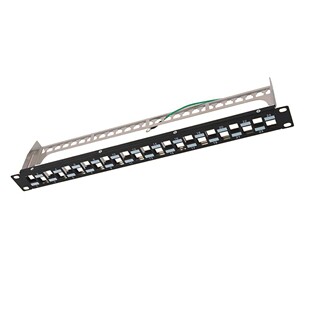 24-Port Zinc Alloy Unshielded Distribution Frame Network Distribution Frame Cabinet Cable Management Rack