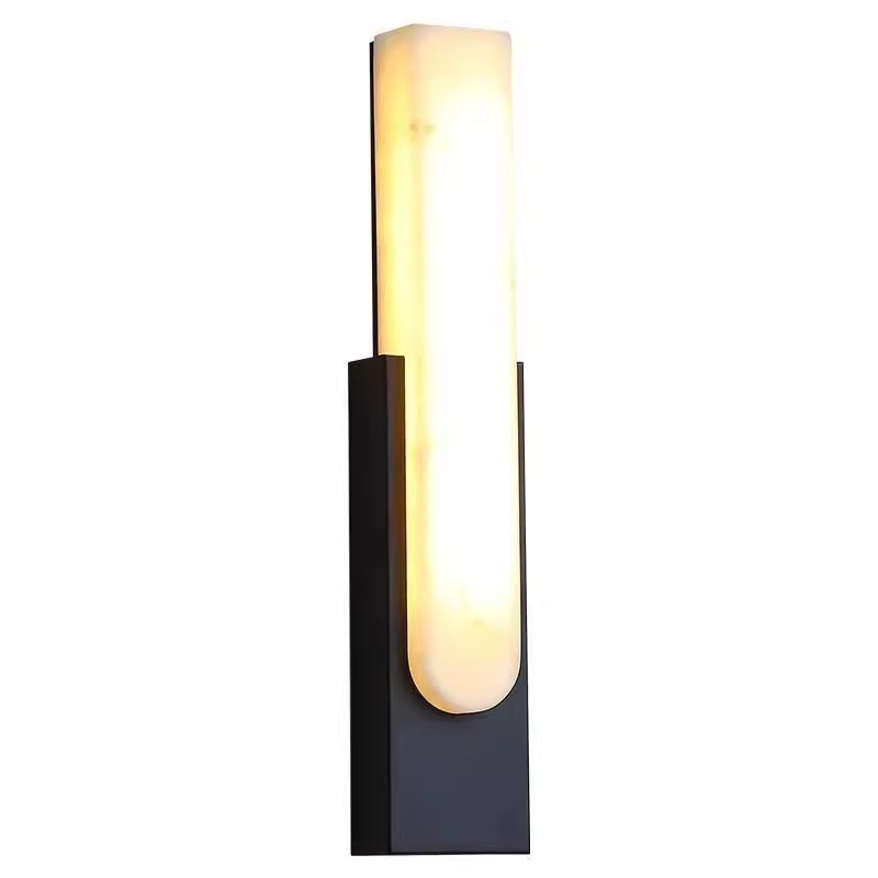 Zhongshan Factory venta directa dormitorio sala de estar iluminación de pared de fondo arte minimalista moderno escalera pasillo luz de noche creativa