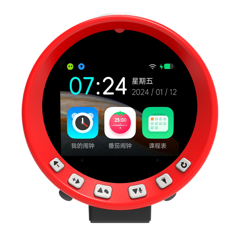 学生向けのスマート目覚まし時計、学習と自己規律、音声制御付きのスマートな多機能目覚まし時計、AI タイムマネージャー|undefined
